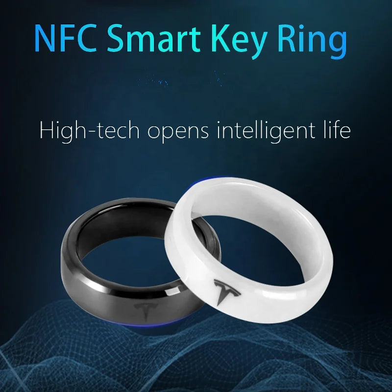 TeslyTech™ Smart Ceramic Key Ring for Tesla