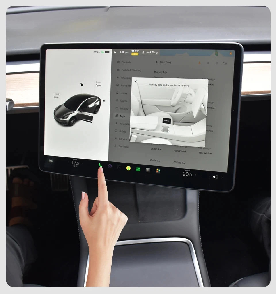 TeslyTech™ Rotation Bracket for Tesla Model 3/Y – GPS &amp; Screen Holder