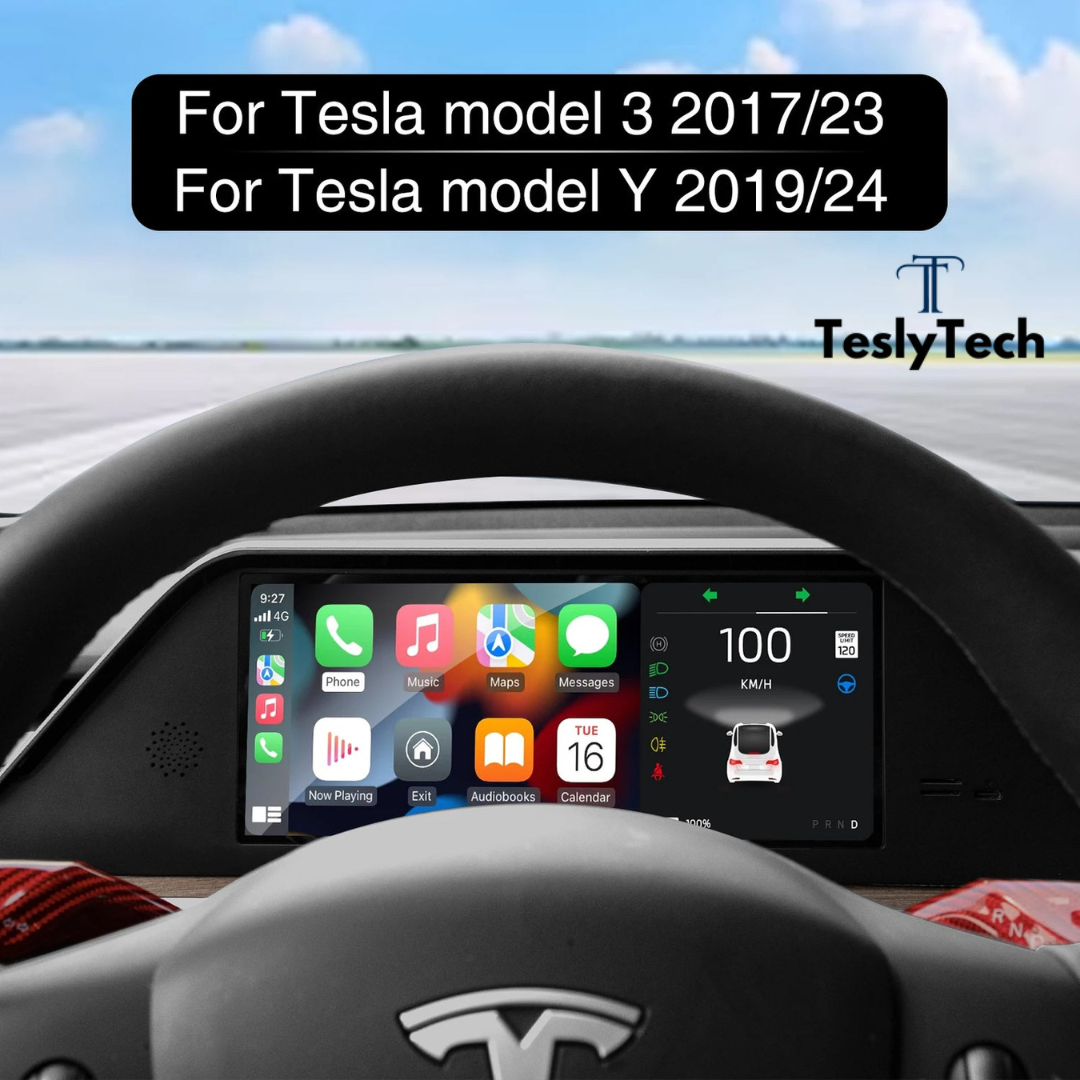 TeslyTech™ HUD Instrument Cluster for Tesla Model 3/Y